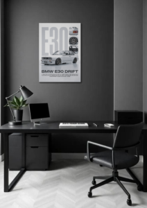 BMW E30 Poster