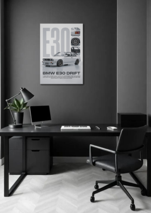 BMW E30 Poster