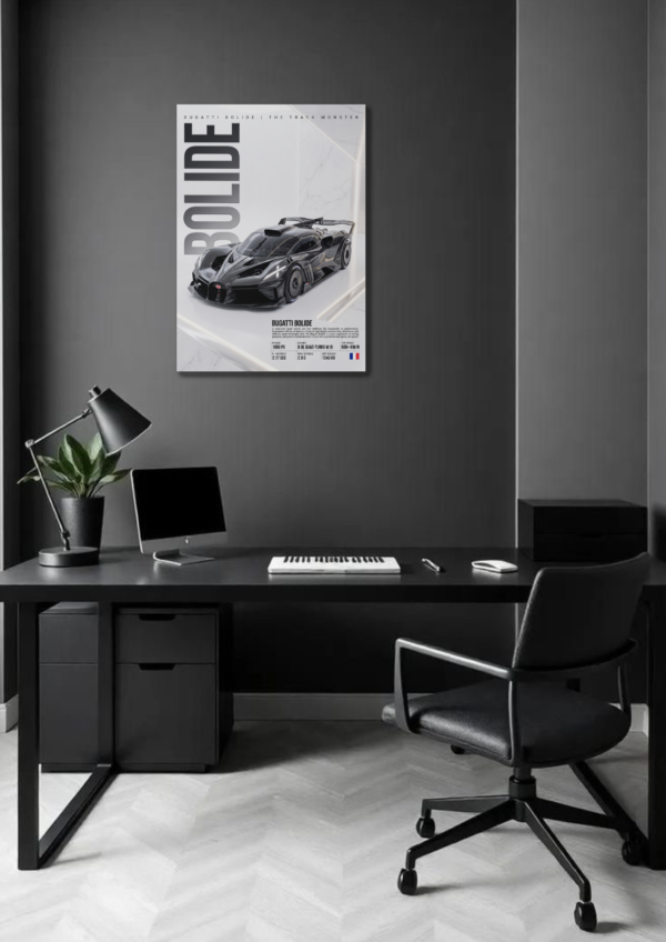 BUGATTI BOLIDE POSTER
