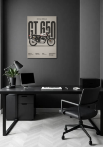 Royal Enfield GT650 poster