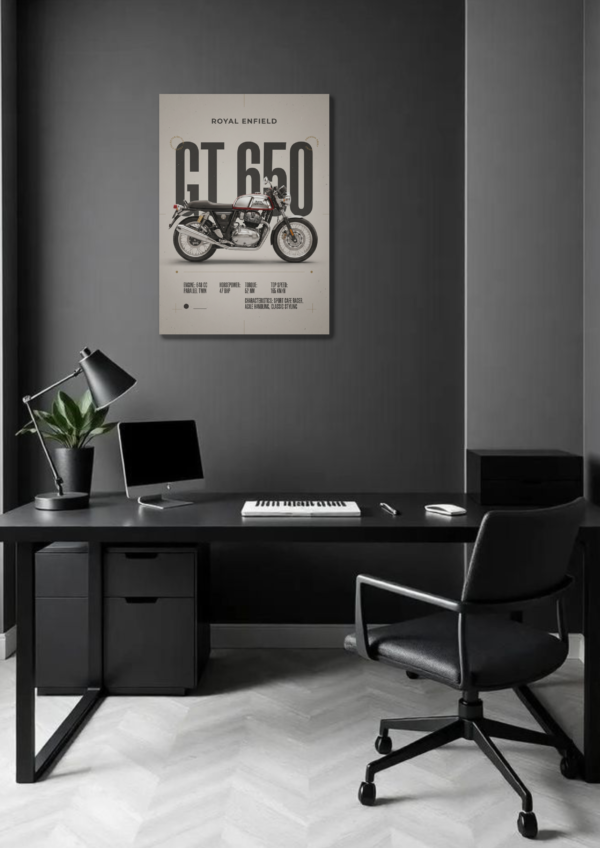 Royal Enfield GT 650 poster