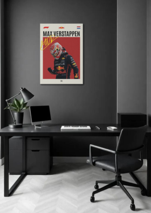 F1 Max Verstappen poster