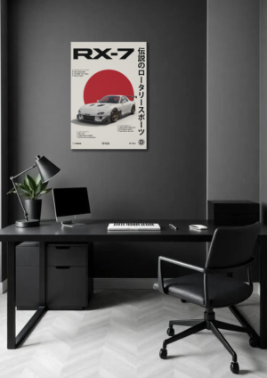 Mazda RX 7 poster