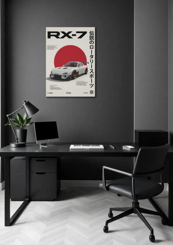 Mazda RX 7 poster