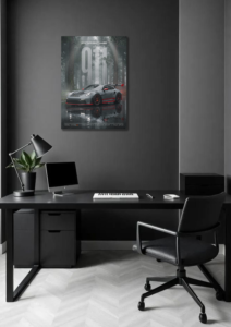 Porsche 911 GT poster