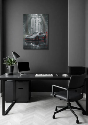 Porsche 911 GT poster