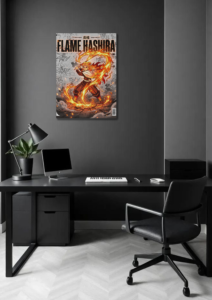 Rengoku fire hashira poster
