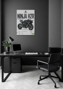 Kawasaki Ninja H2R poster