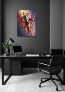 MILES MORALES SPIDERMAN POSTER